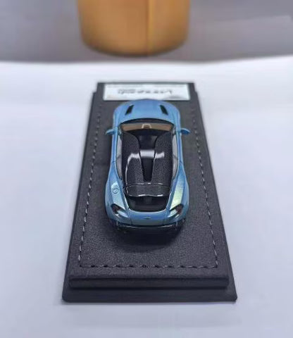 [ Pre-order ] Guo AT Autotune 1:64 Aston Martin Zagato Peak Blue