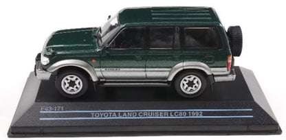 [ Pre-order ] F43-171 First43 1:43 Toyota Land Cruiser LC80 1992 Green/Gray
