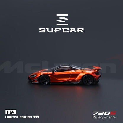 [ Pre-order ] SC64044 SUPCAR SC 1:64 McLaren 720S Bright Orange Ordinary
