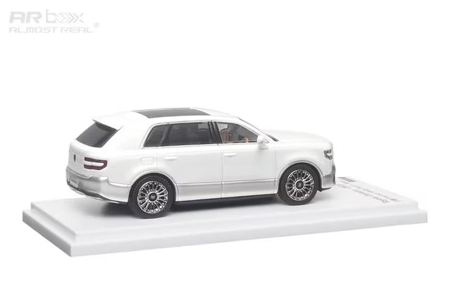 [ Pre-order ] 670221201 AR Box [ Almost Real Model ] 1:64 Toyota Century SUV G70 2023 White-Silver