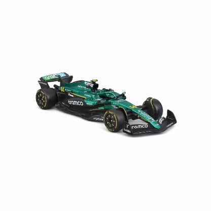 [ Pre-order ] BUR38250A Bburago 1:43 Aston Martin F1 Team AMR25 2025 Australian GP #14 F. Alonso Window Box