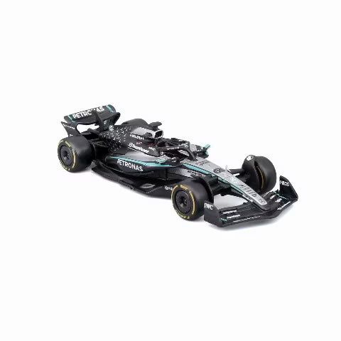 [ Pre-order ] BUR38237R Bburago 1:43 Mercedes-AMG Petronas F1 Team W16 (2025) Australian GP #63 G. Russell Window Box