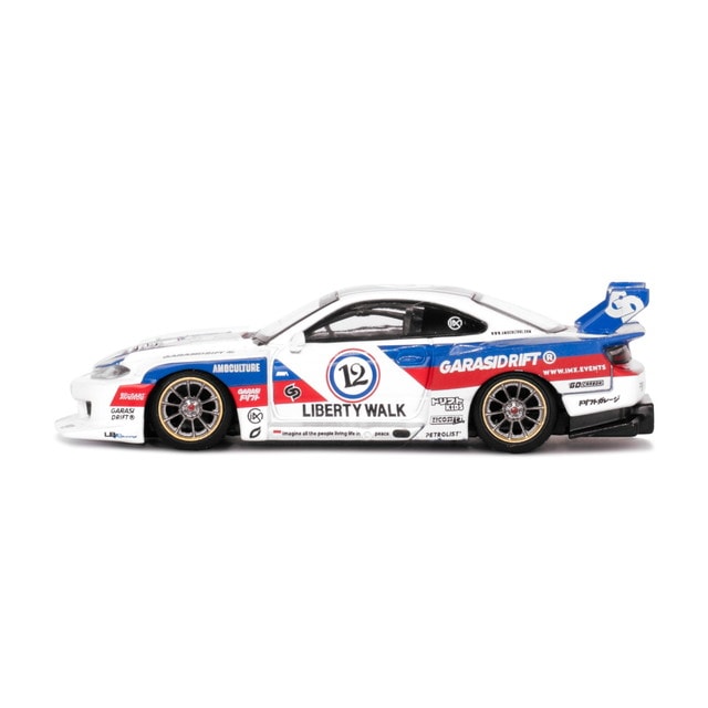 MC141-RDBL TSM MINI-GT 1:64 Nissan LB-Super Silhouette S15 SILVIA GARASIDRIFT x LBWK 2025 RHD LBWK Blister Pack