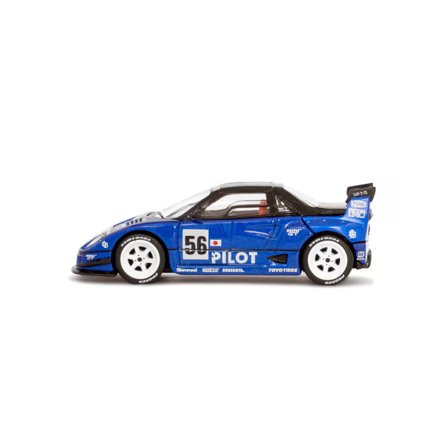 MC266-AZBL TSM MINI-GT 1:64 Mazda AZ-1 Liberty Walk LB40 PILOT RHD (LBWK Exclusive Blister Pack)
