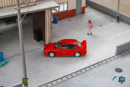 [ Pre-order ] Fuji 1:64 Lancer Evolution EVO III GSR Red