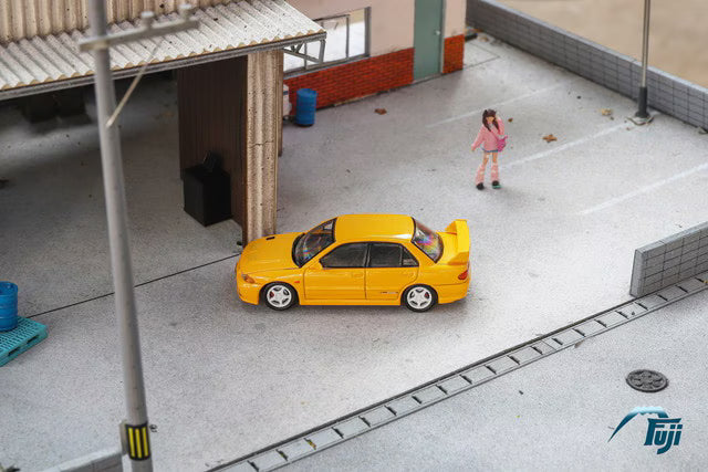[ Pre-order ] Fuji 1:64 Lancer Evolution EVO III GSR Yellow