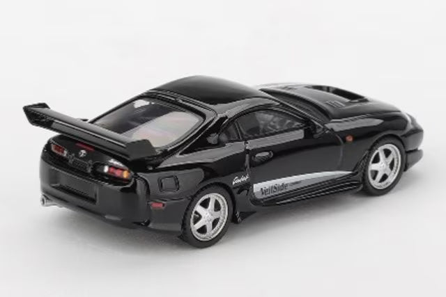 [ Pre-order ] MGT01107-R TSM MINI-GT 1:64 Scale Toyota Supra VeilSide Combat V-II Black (Right-Hand Drive)