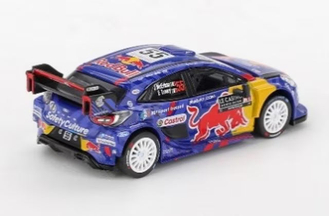 [ Pre-order ] MGT01176-BL TSM MINI-GT 1:64 Scale Model: Ford Puma Rally1 Monte Carlo Rally 2025 #55 M-Sport Ford WRT (Left-Hand Drive) *Blister Pack