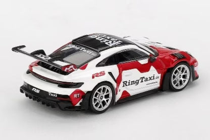 [ Pre-order ] MGT01178-BL TSM MINI-GT 1:64 Scale Porsche 911 (992) GT3 RS Weissach Ring Taxi Version (Left-Hand Drive) *Blister Pack