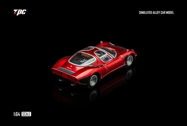 [ Pre-order ] TPC 1:64 Alfa Romeo Tipo 33 Stradale Metallic Red