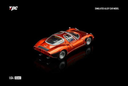[ Pre-order ] TPC 1:64 Alfa Romeo Tipo 33 Stradale Metallic Orange