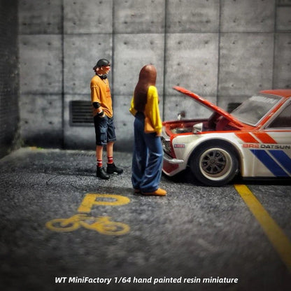 [ Pre-order ] WT2025121520 WT Minifactory 1:64 Pocket-Handed Duo Figures, Male and Female Friendship Couple