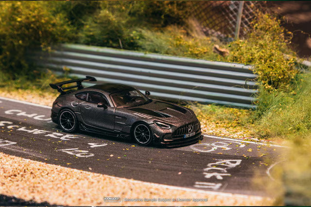 [ Pre-order ] T64G-042-GY Tarmac Works 1:64 Mercedes-Benz AMG GT Black Series Grey