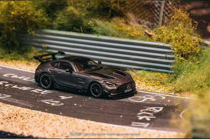 [ Pre-order ] T64G-042-GY Tarmac Works 1:64 Mercedes-Benz AMG GT Black Series Grey
