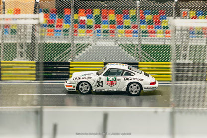 [ Pre-order ] T64S-017-93PSM33 Tarmac Works 1:64 Porsche 911 Carrera 2 Porsche Supercup Monaco 1993 Winner