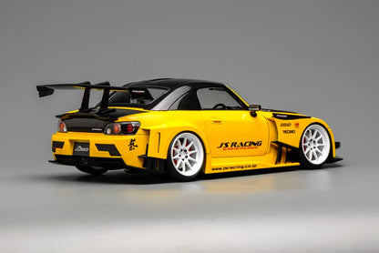 [ Pre-order ] M85120 MOTORHELIX 1:18 Honda S2000 J's Racing New Indy Yellow Pearl