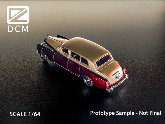 [ Pre-order ] DCM 1:64 Rolls-Royce Phantom VI Red-Gold Top
