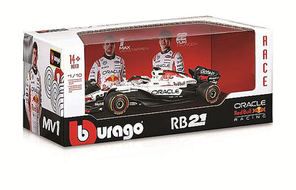 [ Pre-order ] BUR18005JPV BBURAGO 1:18 Oracle Red Bull Racing RB21 2025 Japan GP #1 with M. Verstappen driver