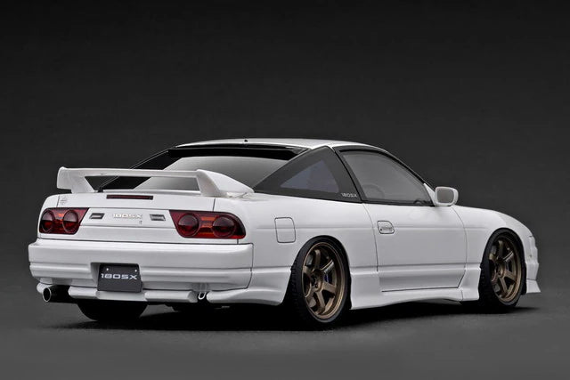 [ Pre-order ] IG3765 ignition model 1:18 Nissan 180SX TYPE X (RPS13) White with Display Case, Web Exclusive