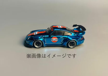 [ Pre-order ] Flame 1:64 RWB 993 Chrome Blue