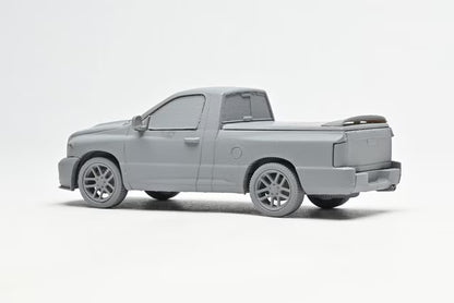 [ Pre-order ] Funny Model (FM) 1:64 Dodge Ram 2004 SRT-10 B/Yellow Fever