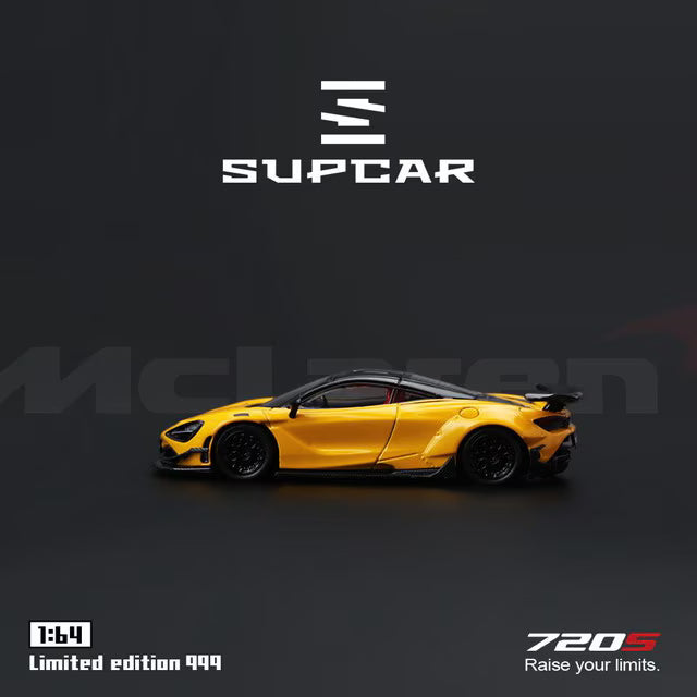 [ Pre-order ] SC64046 SUPCAR SC 1:64 McLaren 720S Volcanic Yellow