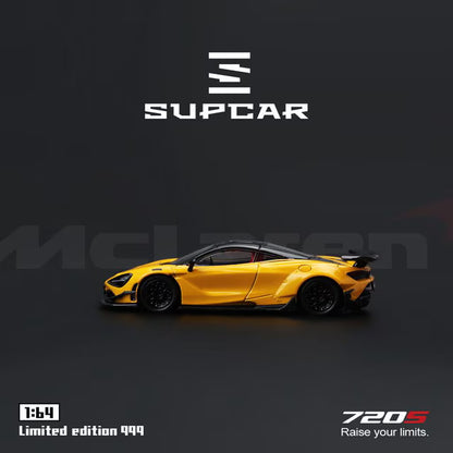 [ Pre-order ] SC64046 SUPCAR SC 1:64 McLaren 720S Volcanic Yellow
