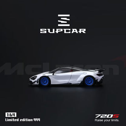 [ Pre-order ] SC64047 SUPCAR SC 1:64 McLaren 720S Silica White