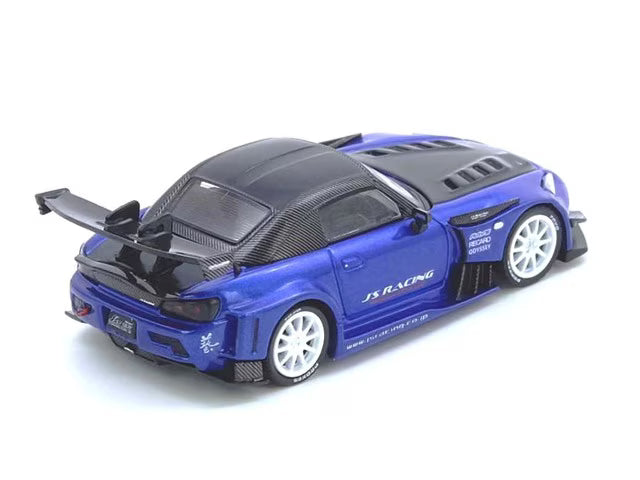 [ Pre-order ] IN64-S2000JS-BLUE INNO MODELS 1:64 Honda S2000 J'S RACING Blue