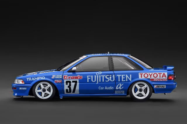 [ Pre-order ] IG3863 ignition model 1:18 FUJITSU TEN TOM'S COROLLA (#37) 1991 JTC