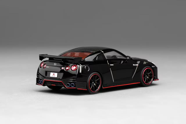 [ Pre-order ] M63524 MOTORHELIX 1:64 Nissan GT-R NISMO (R35) Special Edition 2022 Meteor Black Flake Pearl