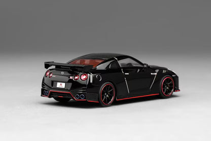 [ Pre-order ] M63524 MOTORHELIX 1:64 Nissan GT-R NISMO (R35) Special Edition 2022 Meteor Black Flake Pearl