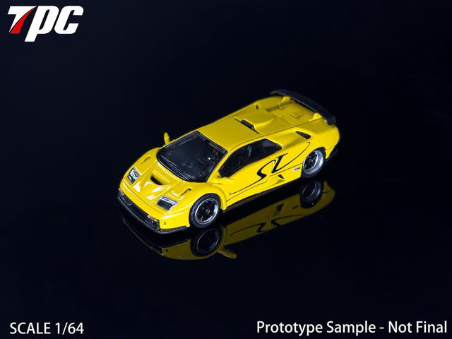 [ Pre-order ] TPC 1:64 Diablo GT-R Lemon Yellow SV