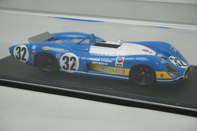 1:43 Spark S3556 Matra MS650 Le Mans 24H 1970 #32 J.Brabham / F.Cevert