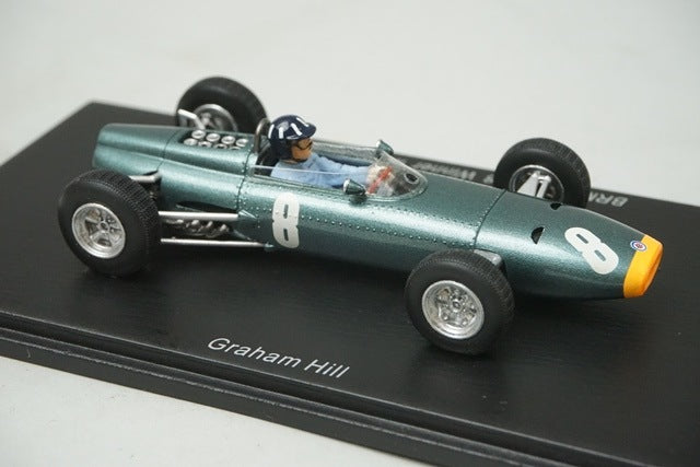 1:43 Spark S1156 BRM P261 Winner Monaco GP 1964 #8 G.Hill