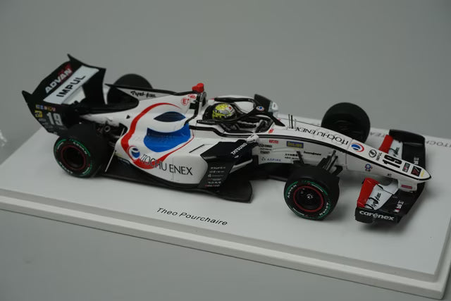 1:43 Spark SFJ033 Itochu Enex Team Impul SF23 TRD 01F Super Formula 2024 #19 T. Pourchaire