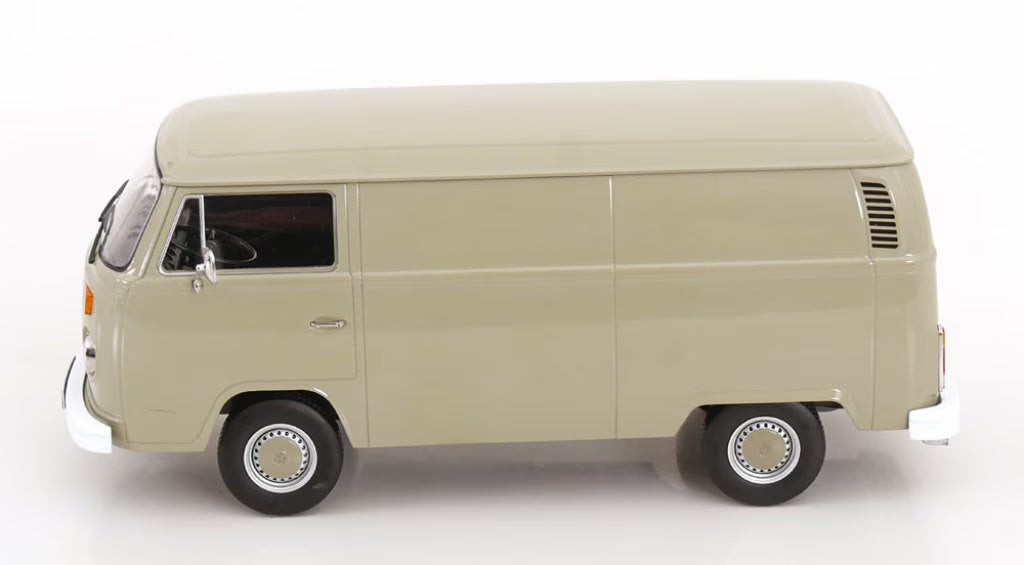 [ Pre-order ] KKDC181411 KK scale 1:18 Volkswagen T2b Kastenwagen 1972 light gray