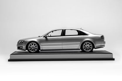 [ Pre-order ] MH030ISM MOTORHERIX 1:18 Audi A8 L W12 2008 Ice Silver Metallic