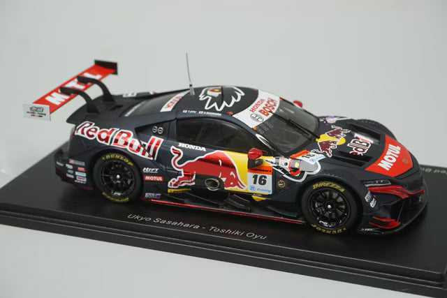 1:43 Spark SGT124 Honda Red Bull Motul Mugen NSX-GT GT500 Super GT 2021 #16