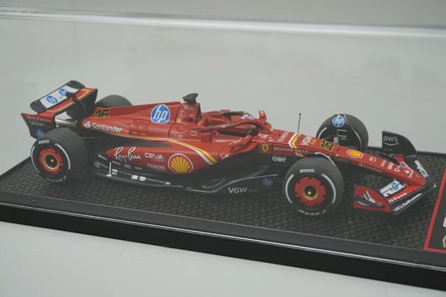 1:43 BBR BBRC307A Ferrari SF24 Monza GP Winner 2024 #16 C. Leclerc