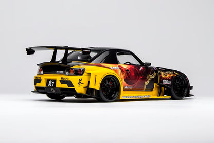 [ Pre-order ] M85127 MOTORHELIX 1:18 Honda S2000 J's Racing Maou 2013