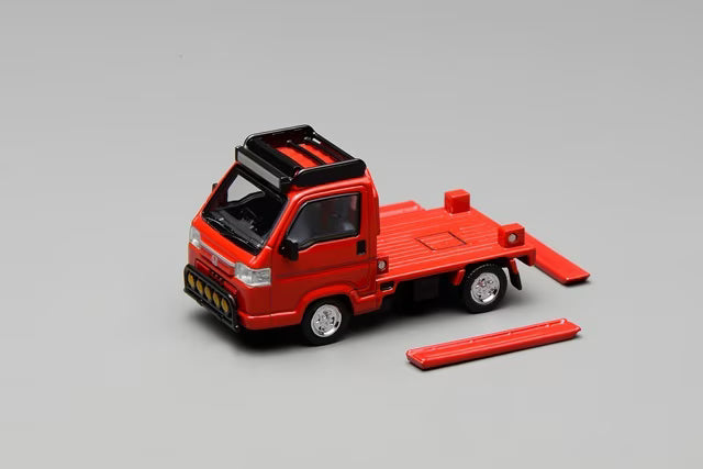 [ Pre-order ] M65616 MOTORHELIX 1:64 Honda Acty Truck Customized Edition Milano Red