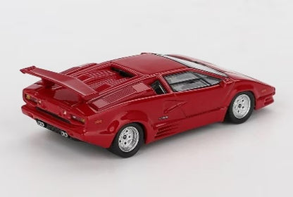 [ Pre-order ] MGT01192-L TSM MINI-GT 1:64 Lamborghini Countach 25th Anniversary Red (Left-hand drive)