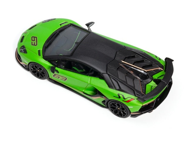 HS002-05 HUNG HING TOYS 1:64 Lamborghini Aventador SVJ (Green)