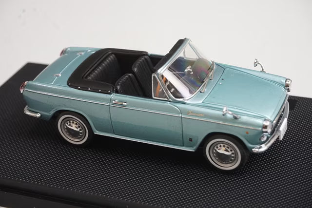 1:43 EBBRO 43715 Daihatsu Compano Spider 1965 Blue