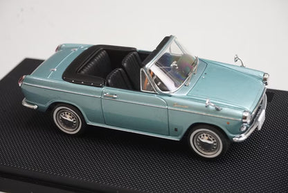 1:43 EBBRO 43715 Daihatsu Compano Spider 1965 Blue