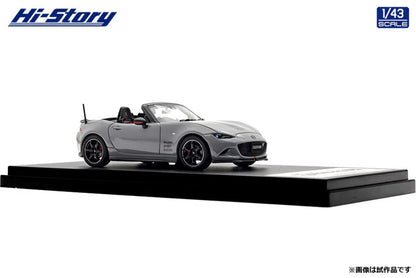 [ Pre-order ] HS546AG Hi-Story 1:43 Mazda SPIRIT RACING ROADSTER 12R (2025) Aero Gray Metallic