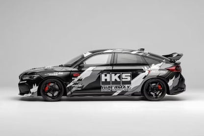 M85318 MOTORHELIX 1:18 Honda Civic TYPE R (FL5) HKS Livery Matte Black