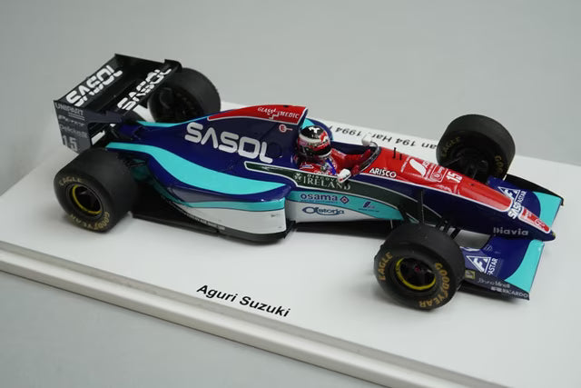 1:43 Spark FS19 Racing On Custom Jordan 194 Hart Pacific GP 1994 #15 Aguri Suzuki