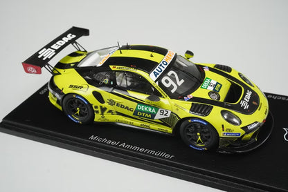 1:43 Spark SG806 Porsche 911 GT3R Team SSR Performance Nürburgring DTM 2021 #92 M. Ammermuller